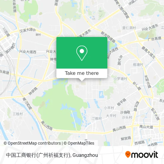 中国工商银行(广州祈福支行) map