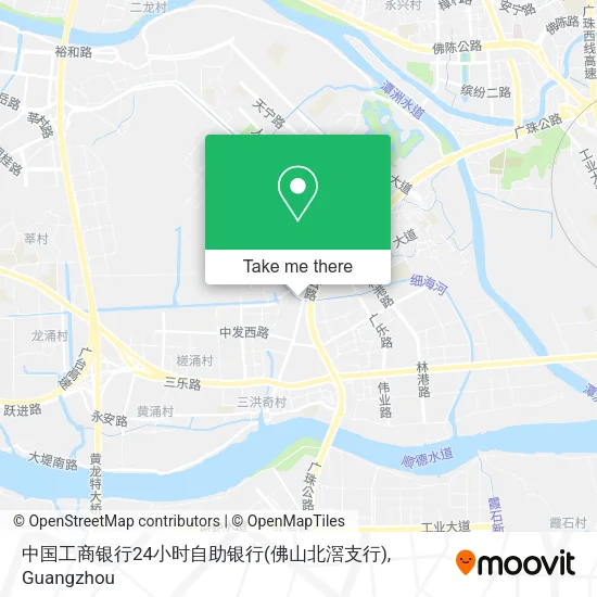 中国工商银行24小时自助银行(佛山北滘支行) map