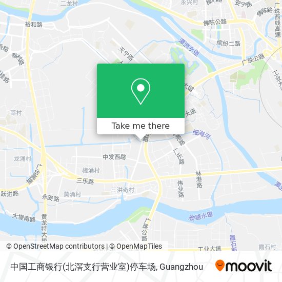 中国工商银行(北滘支行营业室)停车场 map