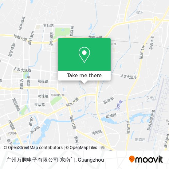 广州万腾电子有限公司-东南门 map