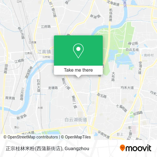 正宗桂林米粉(西蒲新街店) map