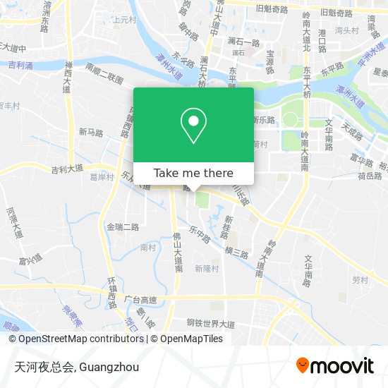 天河夜总会 map