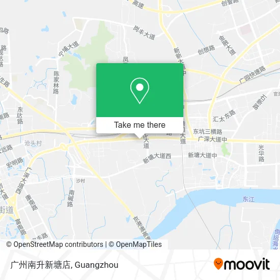 广州南升新塘店 map