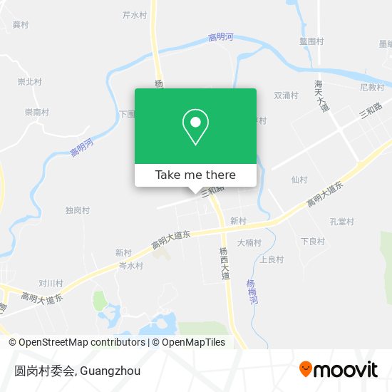 圆岗村委会 map