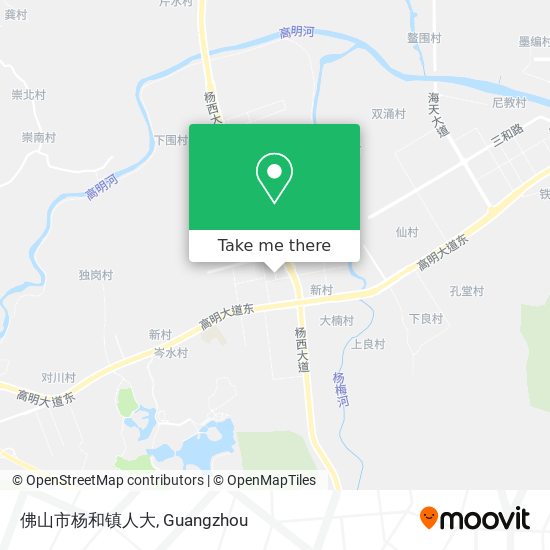 佛山市杨和镇人大 map