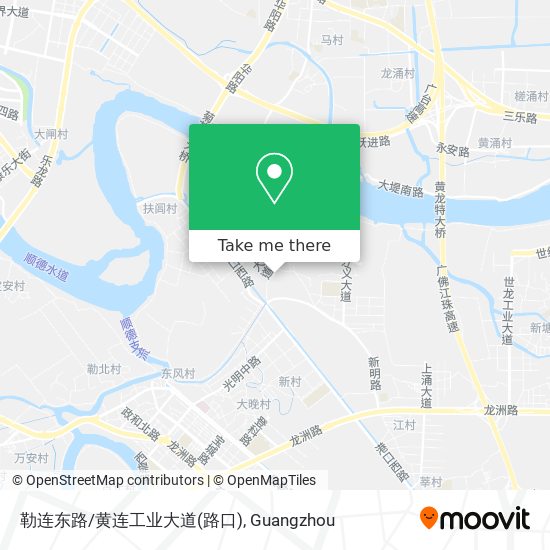 勒连东路/黄连工业大道(路口) map