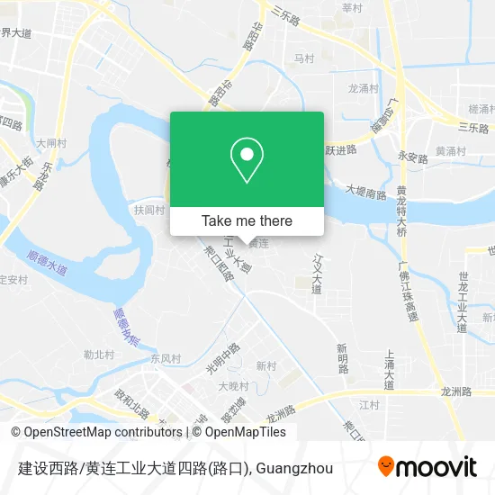 建设西路/黄连工业大道四路(路口) map