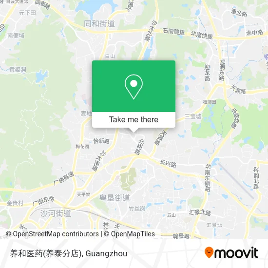 养和医药(养泰分店) map
