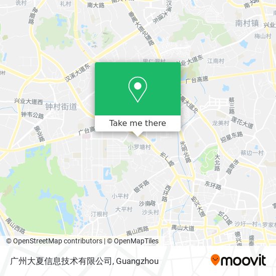 广州大夏信息技术有限公司 map