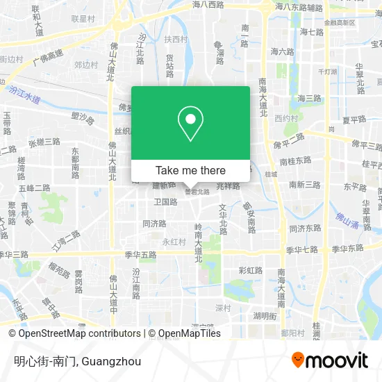 明心街-南门 map