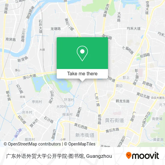 广东外语外贸大学公开学院-图书馆 map