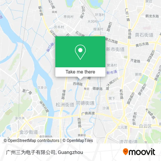 广州三为电子有限公司 map