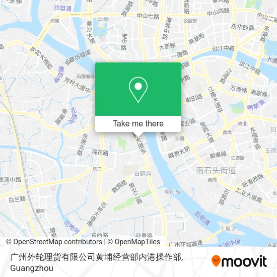 广州外轮理货有限公司黄埔经营部内港操作部 map