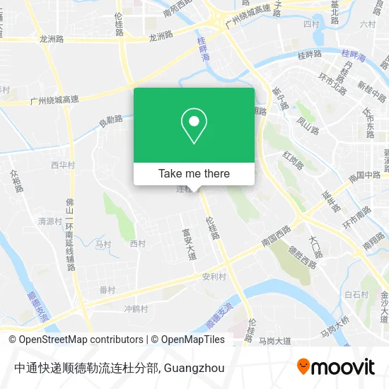 中通快递顺德勒流连杜分部 map