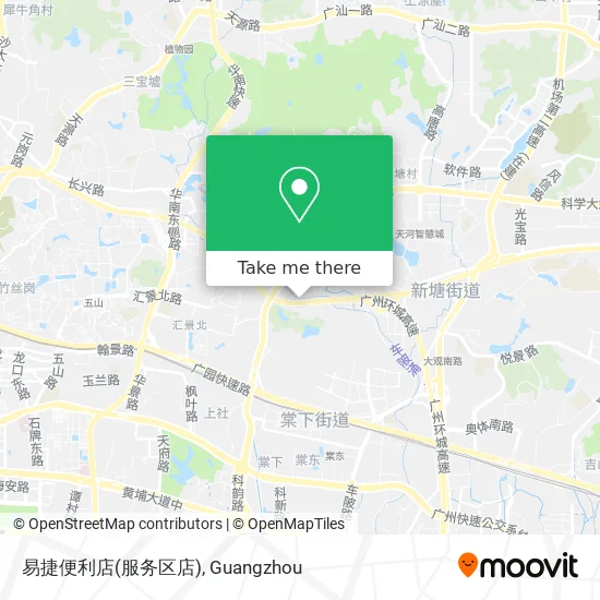 易捷便利店(服务区店) map