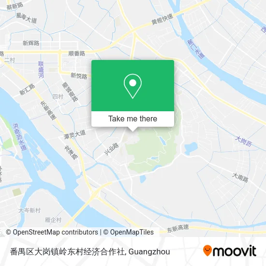 番禺区大岗镇岭东村经济合作社 map