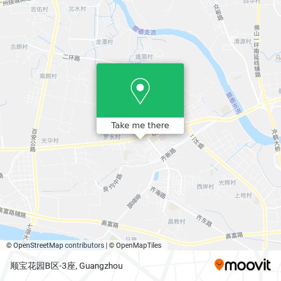 顺宝花园B区-3座 map