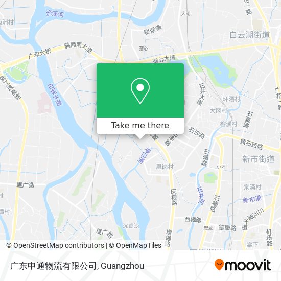 广东申通物流有限公司 map