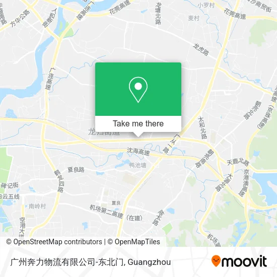 广州奔力物流有限公司-东北门 map