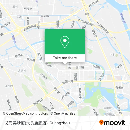 艾尚美纱窗(大良旗舰店) map