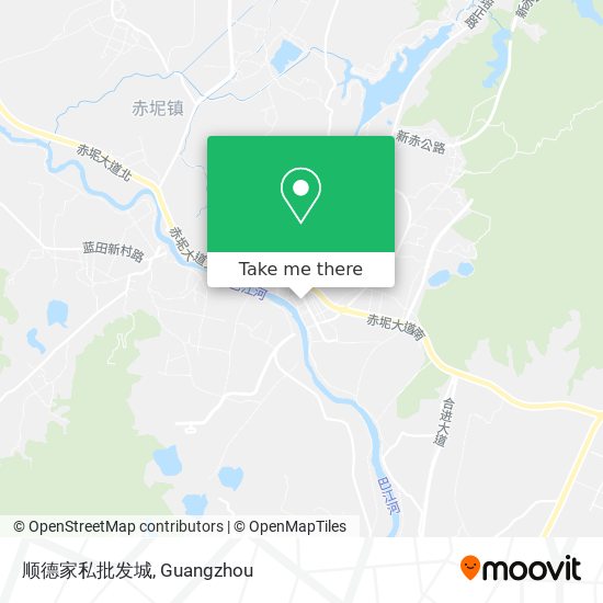 顺德家私批发城 map