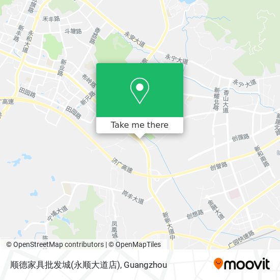顺德家具批发城(永顺大道店) map