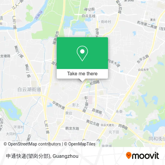 申通快递(望岗分部) map