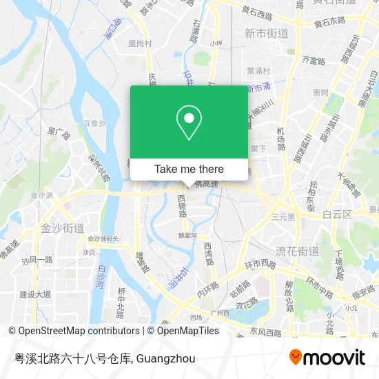 粤溪北路六十八号仓库 map