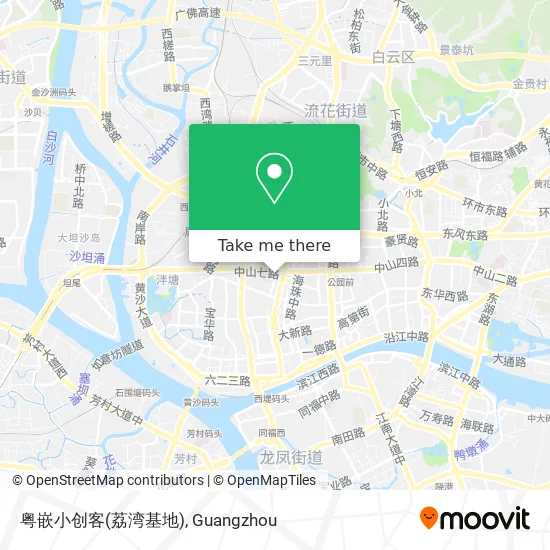 粤嵌小创客(荔湾基地) map