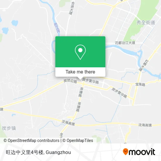 旺边中义里4号楼 map