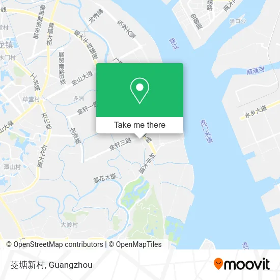 茭塘新村 map