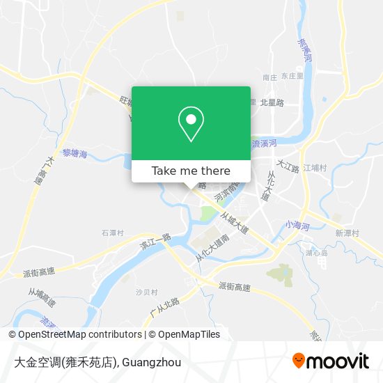 大金空调(雍禾苑店) map