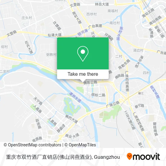 重庆市双竹酒厂直销店(佛山润燕酒业) map