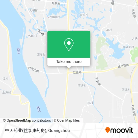 中天药业(益泰康药房) map