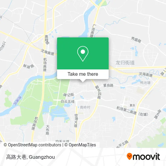 高路大巷 map