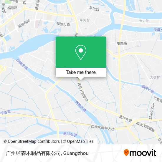 广州绰霖木制品有限公司 map