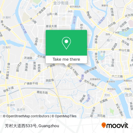 芳村大道西533号 map