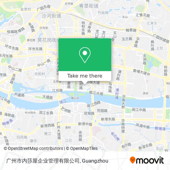 广州市内莎屋企业管理有限公司 map