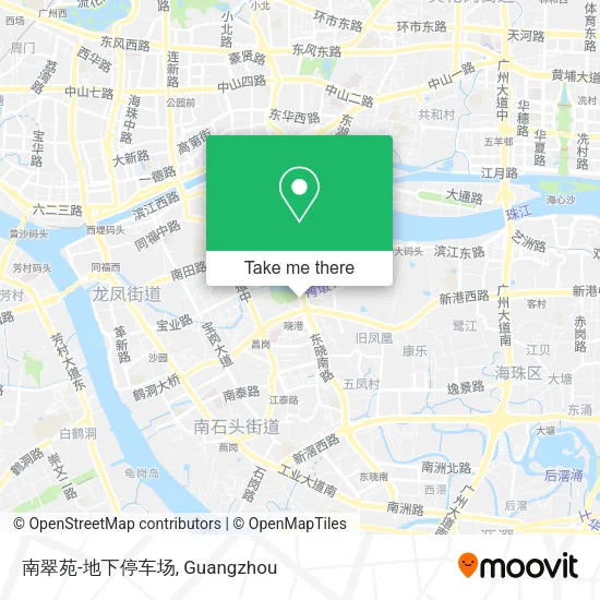 南翠苑-地下停车场 map