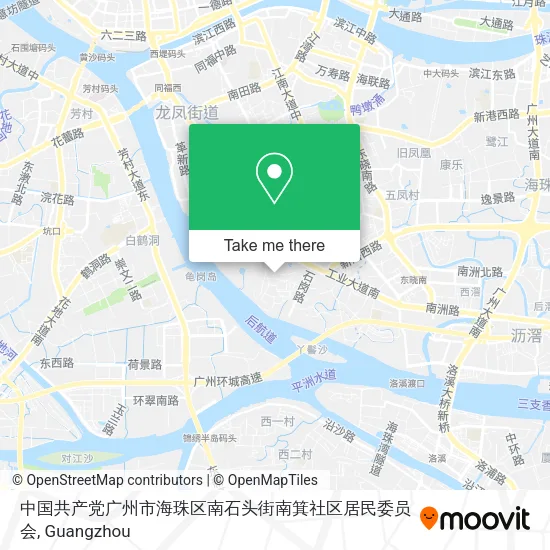 中国共产党广州市海珠区南石头街南箕社区居民委员会 map