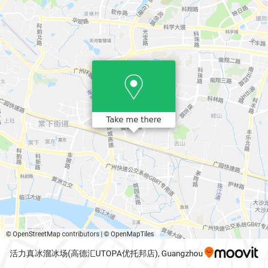 活力真冰溜冰场(高德汇UTOPA优托邦店) map