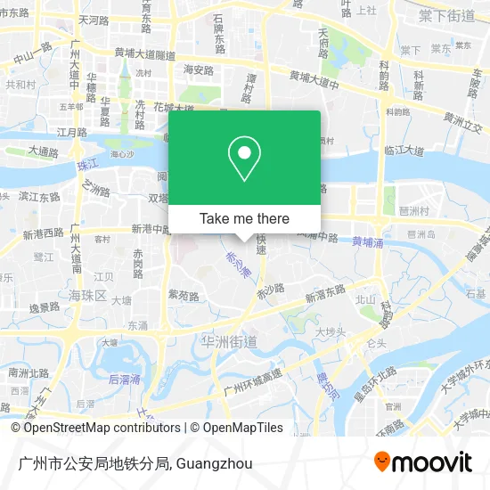 广州市公安局地铁分局 map