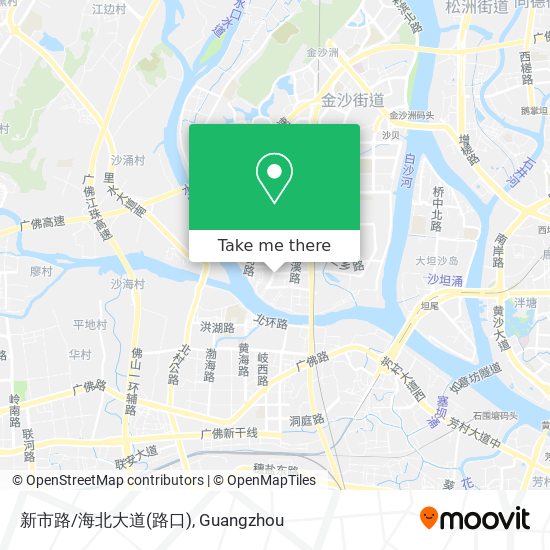 新市路/海北大道(路口) map