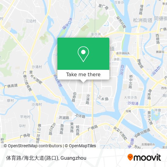 体育路/海北大道(路口) map