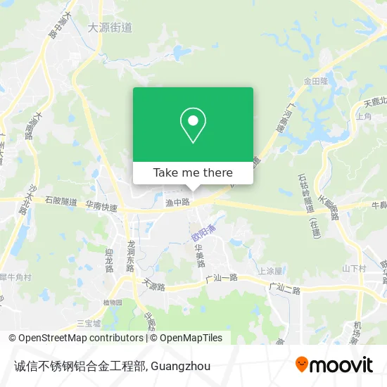 诚信不锈钢铝合金工程部 map