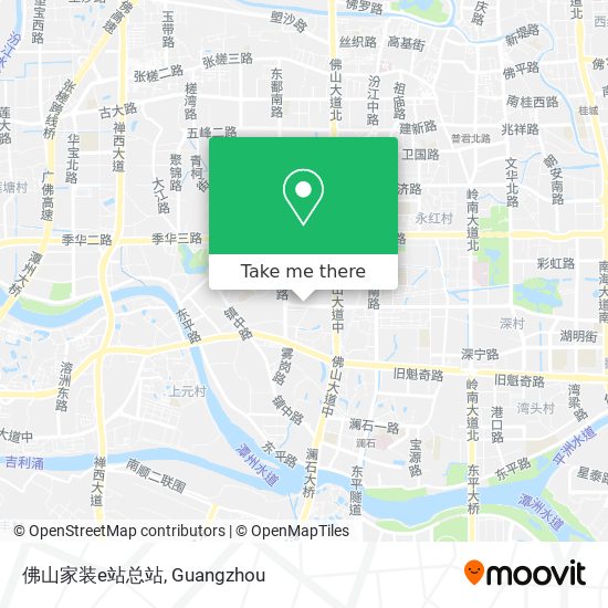 佛山家装e站总站 map