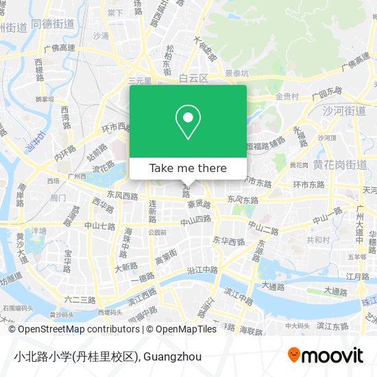 小北路小学(丹桂里校区) map