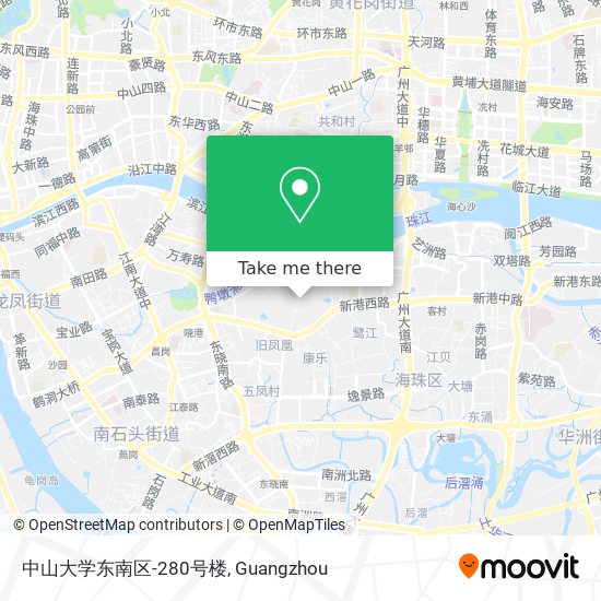 中山大学东南区-280号楼 map