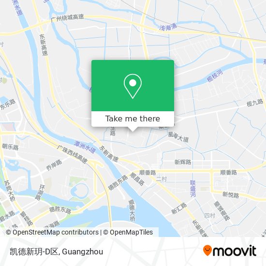 凯德新玥-D区 map