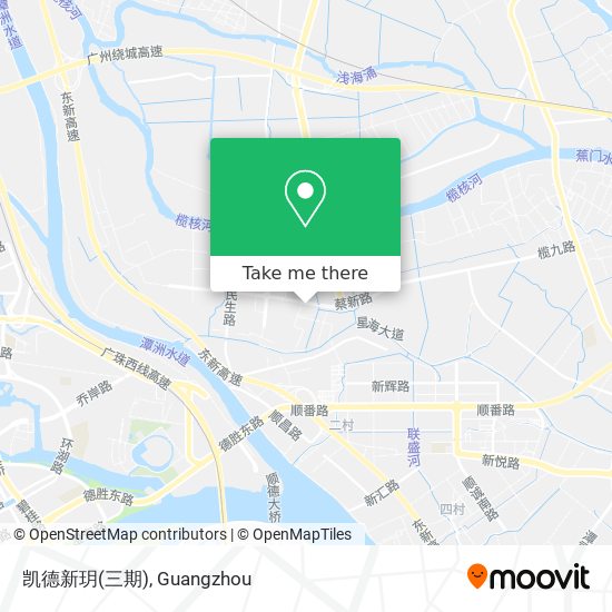 凯德新玥(三期) map